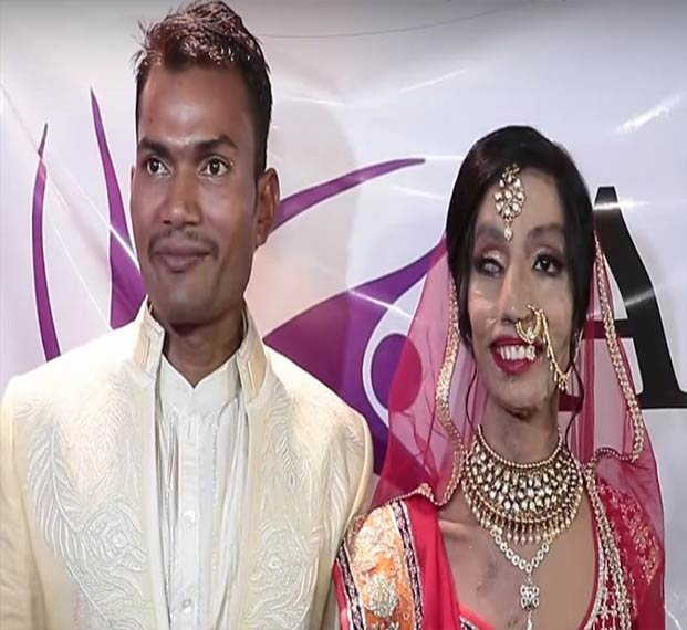 Photo of एक मिस्ड कॉल ने बदल दी इनकी जिंदगी, एसिड हमले की शिकार हुई ललिता बेनबंसी ने रचाई शादी