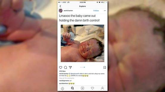 गर्भनिरोधक गोली के साथ पैदा हुआ ये बच्चा, सोशल मीडिया पर फोटो हुई वायरल