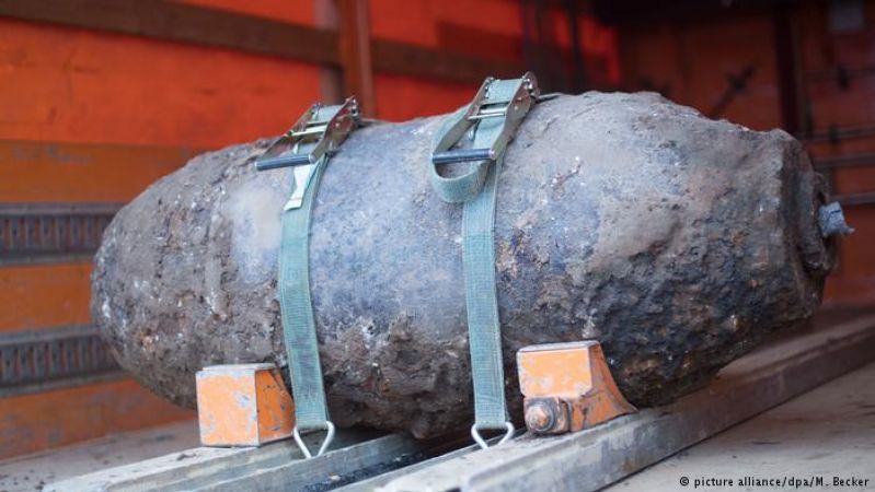 जर्मनी में दशकों पुराना 500 किलो का बम हुआ बरामद