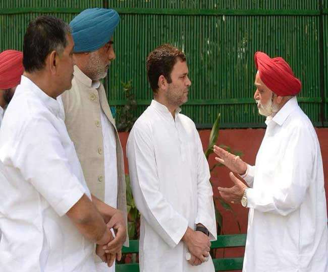 पंजाब के नाराज कांग्रेस विधायक पहुँचे राहुल गांधी के पास, सुनाया दर्द