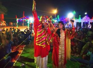 Photo of दुर्गा अष्टमी पर दीनबंधु ने बांधा भक्तिमय शमा