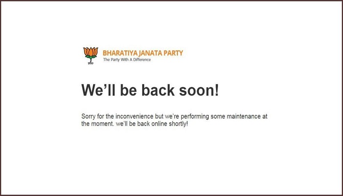 Photo of लोकसभा चुनाव 2019 : बीजेपी की वेबसाइट 10 दिन से बता रही है जल्द वापस लौटेंगे !