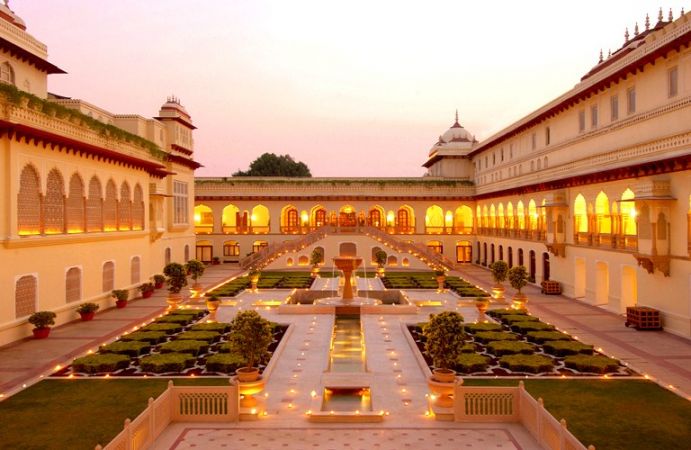 राजस्थान के जोधपुर शहर में मेहरानगढ़ किला
