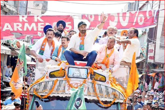 Photo of भाजपा प्रत्‍याशी सनी देयाेेेल का बड़़ी़ मिली राहत, इसके बाद उनकेे लिए परेशानी, जानेंं क्‍या है मामला