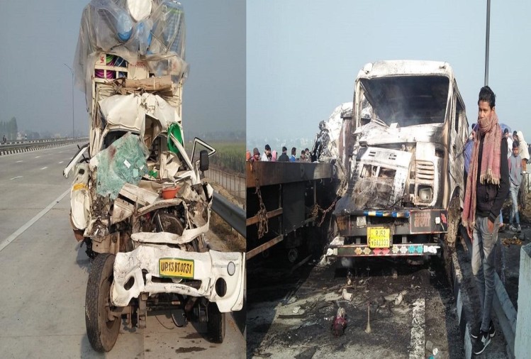 Photo of ईस्टर्न पेरिफेरल एक्सप्रेस-वे पर भीषण सड़क हादसा, चार की मौत :बागपत