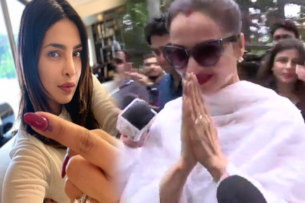 Photo of बॉलीवुड स्टार्स ने भी बढ़चढ़कर डाले वोट, साथ ही किया लोगों से अपील
