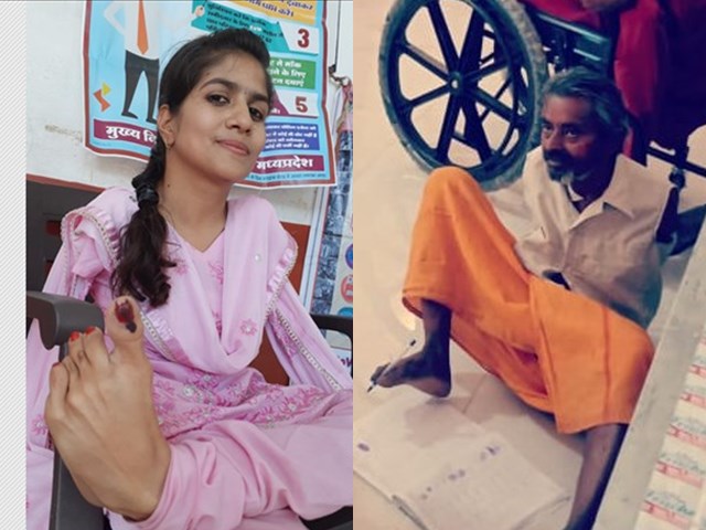 Photo of लोकसभा चुनाव 2019: दो ऐसे मतदाता सामने आए जिन्होंने अपने हाथों से नहीं हौसलों से वोट दिया, सभी कर रहे इन्हें सलाम