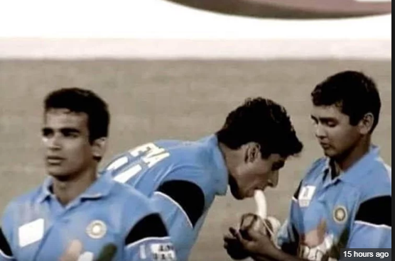 Photo of एनर्जी जुटाने के लिए नेहरा को पार्थिव पटेल ने खिलाया केला…..