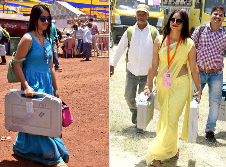 Photo of पीली साड़ी के बाद अब नीली ड्रेस वाली पोलिंग अफसर ने लोगों को बनाया अपना दीवाना, सोशल मीडिया पर जमकर…