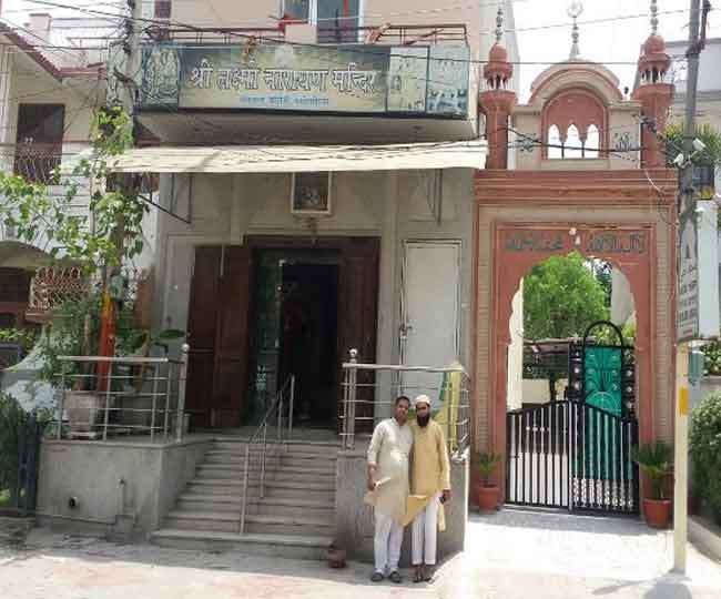 Photo of मस्जिद के अजान की गूंज मंदिर में होती है तो मंदिर के जयकारे की गूंज मस्जिद में सुनाई देती है….