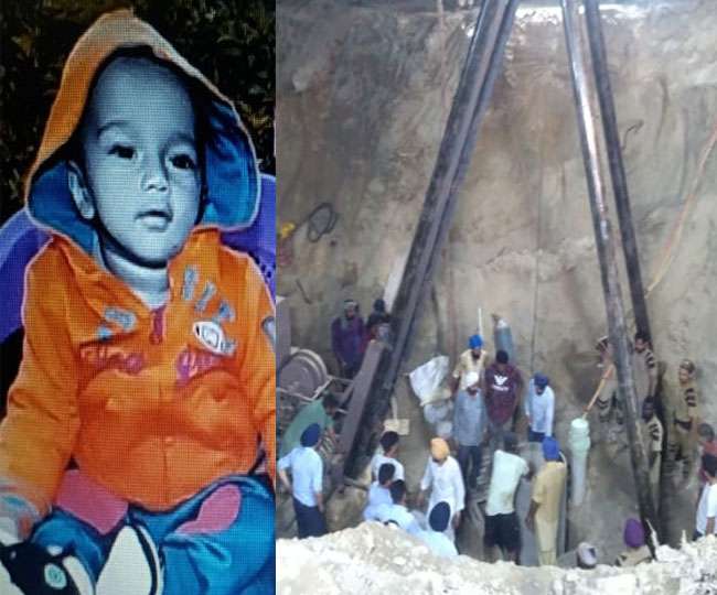 Photo of 140 फीट गहरे बोरवेल में गिरे दो साल के बच्‍चे को बचाने की काेशिशें जारी,गिरे बच्‍चे के करीब पहुंची टीम