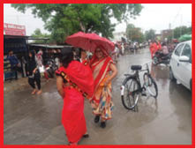 Photo of मौसम का पल-पल बदल रहा मिजाज, ग्रामीण इलाकों में बारिश