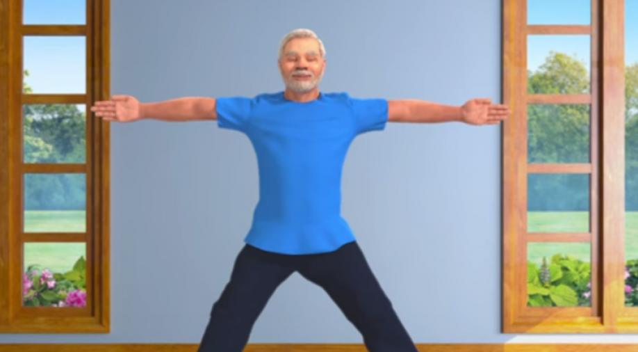 Photo of Yoga with PM Modi: पीएम मोदी से सीखे त्रिकोणासन ,देखिये 3-डी वर्जन वीडियो