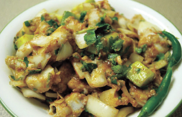 Photo of उपवास में खाए अरबी का चाट…