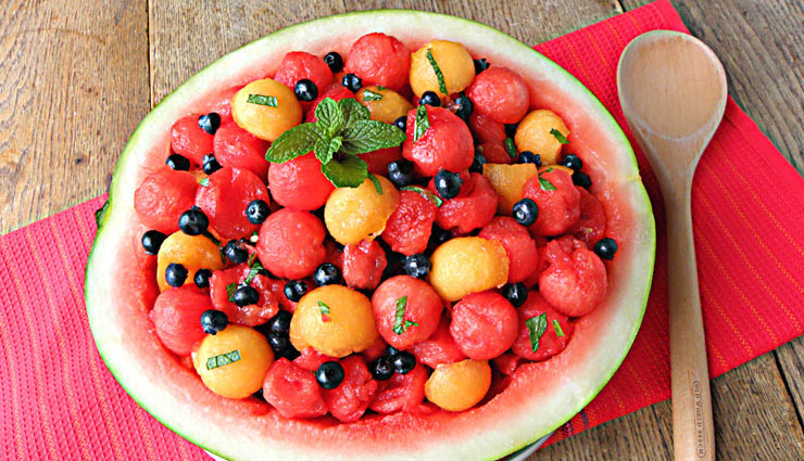 Photo of बच्चों के लिए ‘चिल्ड मेलन बॉल सैलड’