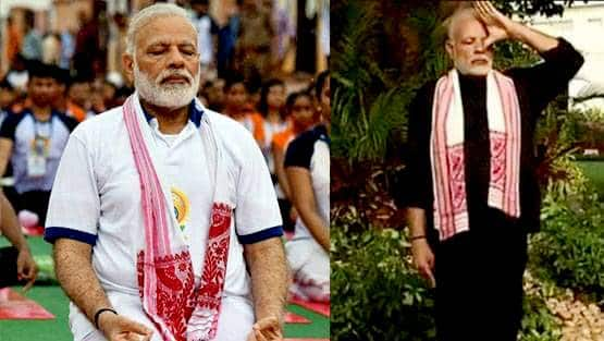 Photo of Yoga Day: तो इसलिए पीएम मोदी योग दिवस पर 3 साल से पहन रहे ये स्पेशल गमछा, जानें इसके पीछे का ये बड़ा राज…