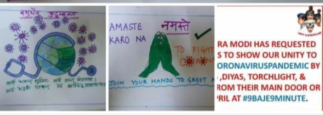 Photo of एनसीसी कैडेट्स ने इस तरह किया कोरोना के खिलाफ जंग का एलान