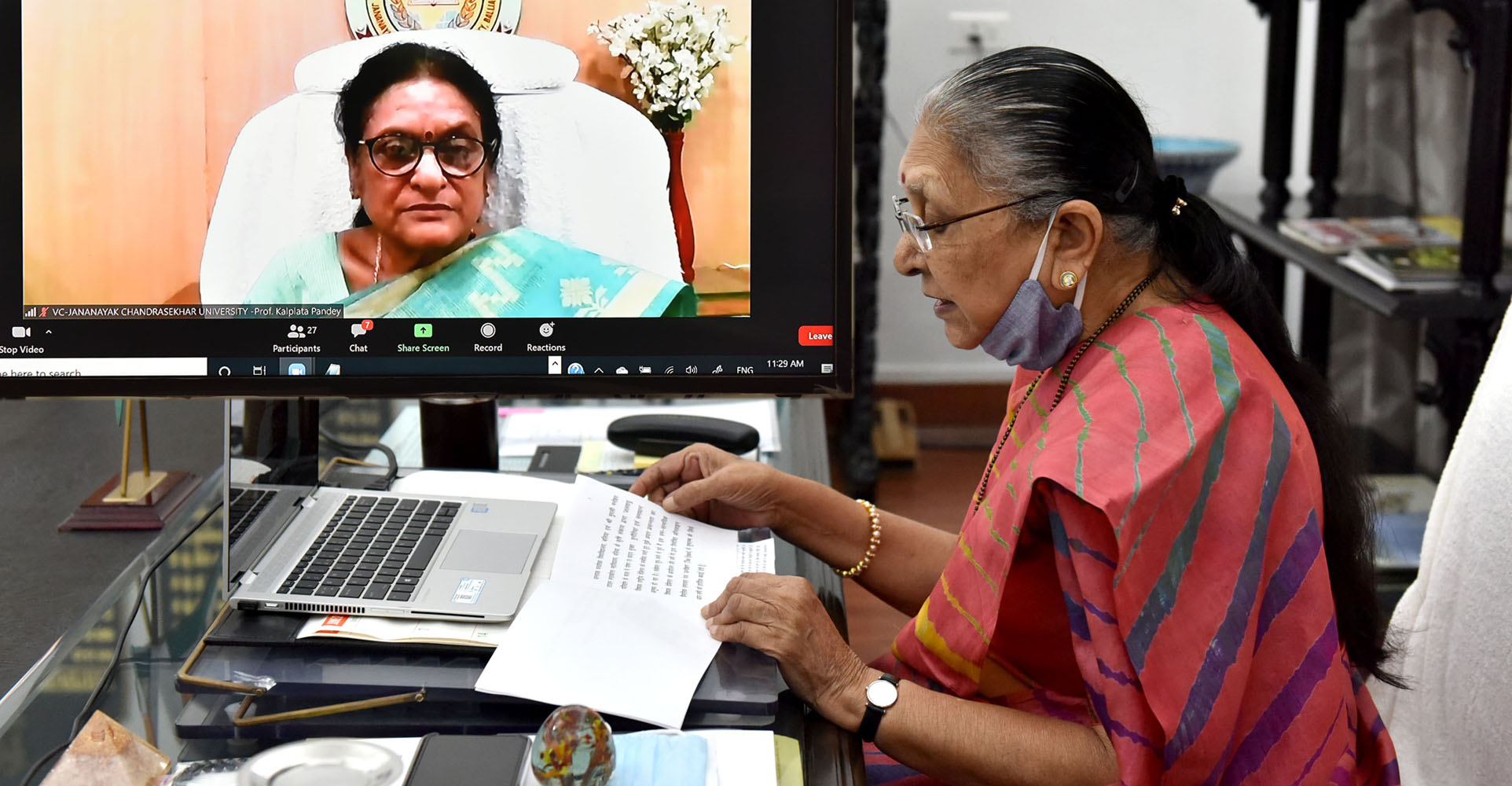 Photo of जलवायु परिवर्तन कृषि के लिए बड़ी चुनौती : आनंदीबेन