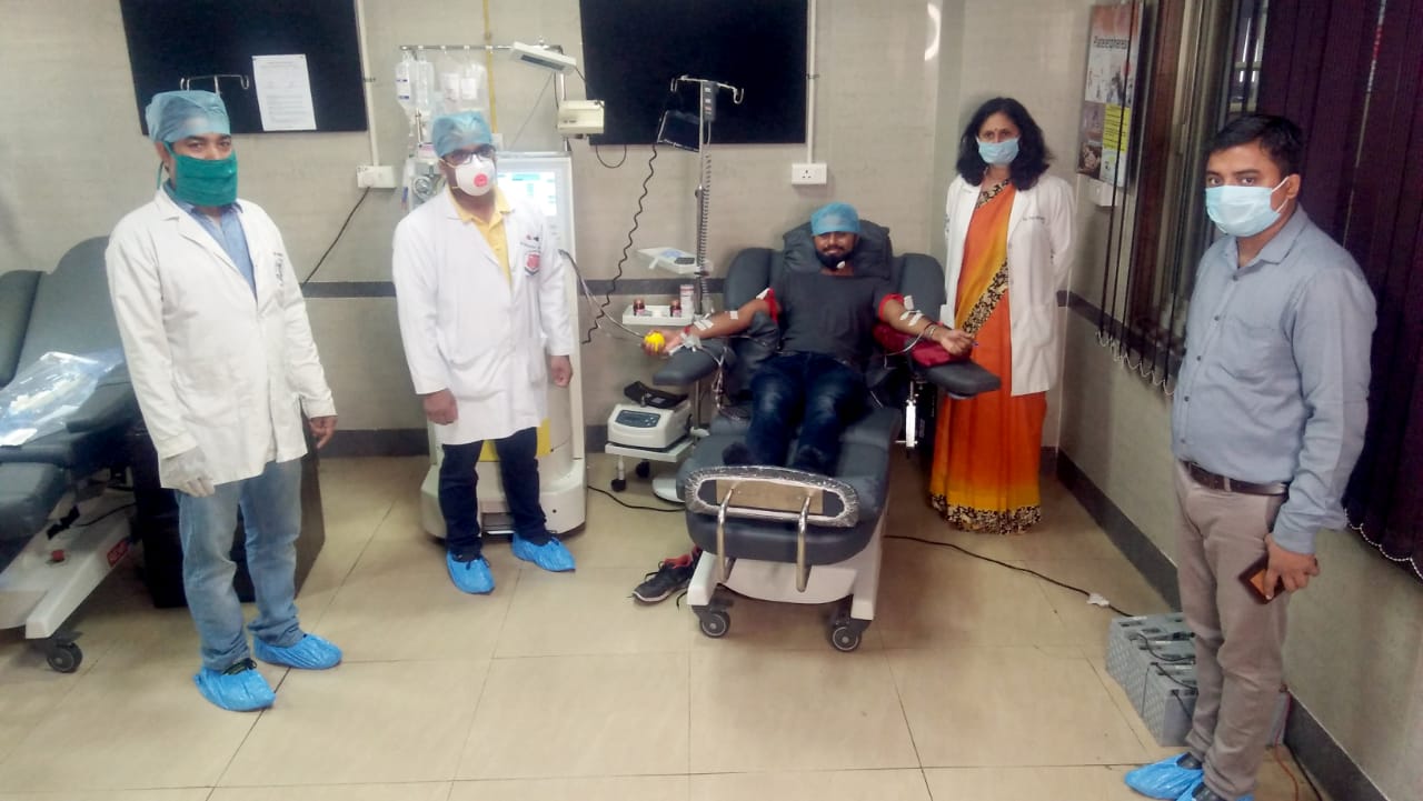 Photo of केजीएमयू को मिला आठवां प्‍लाज्‍मा डोनेशन और 67 यूनिट ब्‍लड