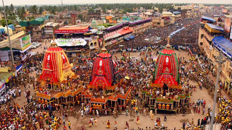 Photo of धार्मिक परम्परा से निकली भगवान जगन्नाथ की रथ यात्रा