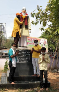 Photo of बुंदेलों ने मनाई स्वतंत्रता सेनानी पं. परमानंद की 128वीं जयंती