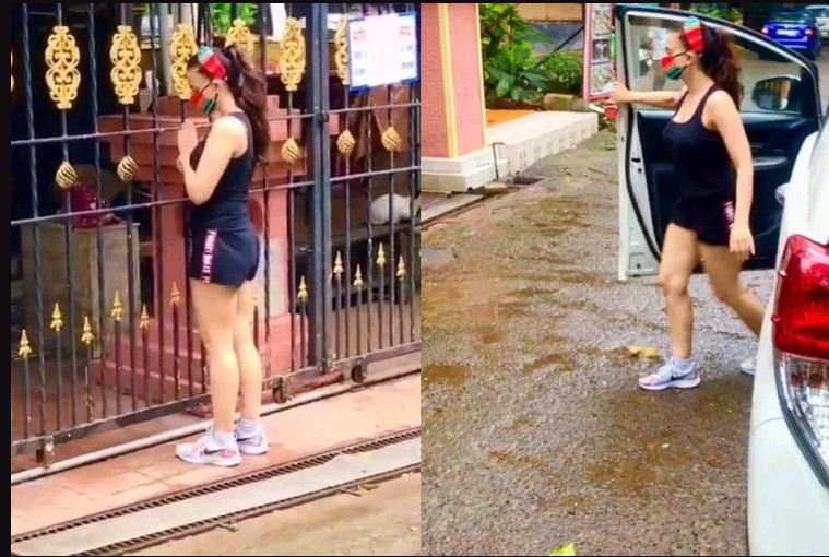 Photo of वीडियो: कुछ इस अंदाज में मंदिर पहुंची अमीषा पटेल, जमकर हुई ट्रोल…