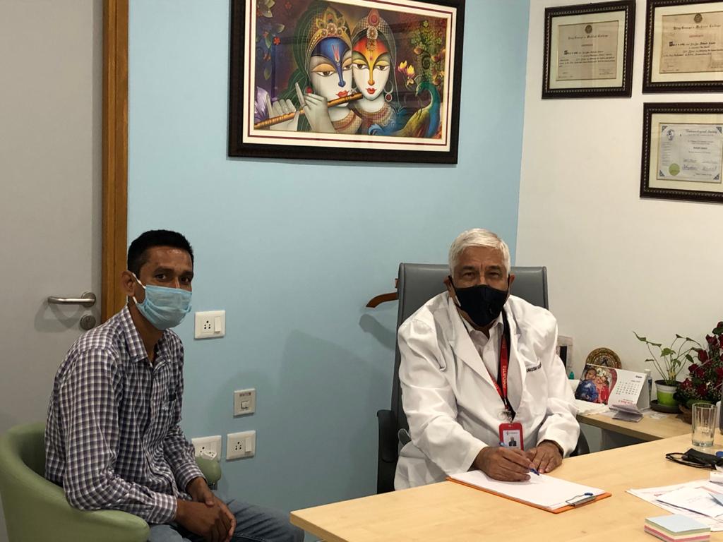 Photo of उपचार की संतुष्टि ही संदीप को कोविड काल में रीवा से लखनऊ ले आयी, वह भी बाइक से