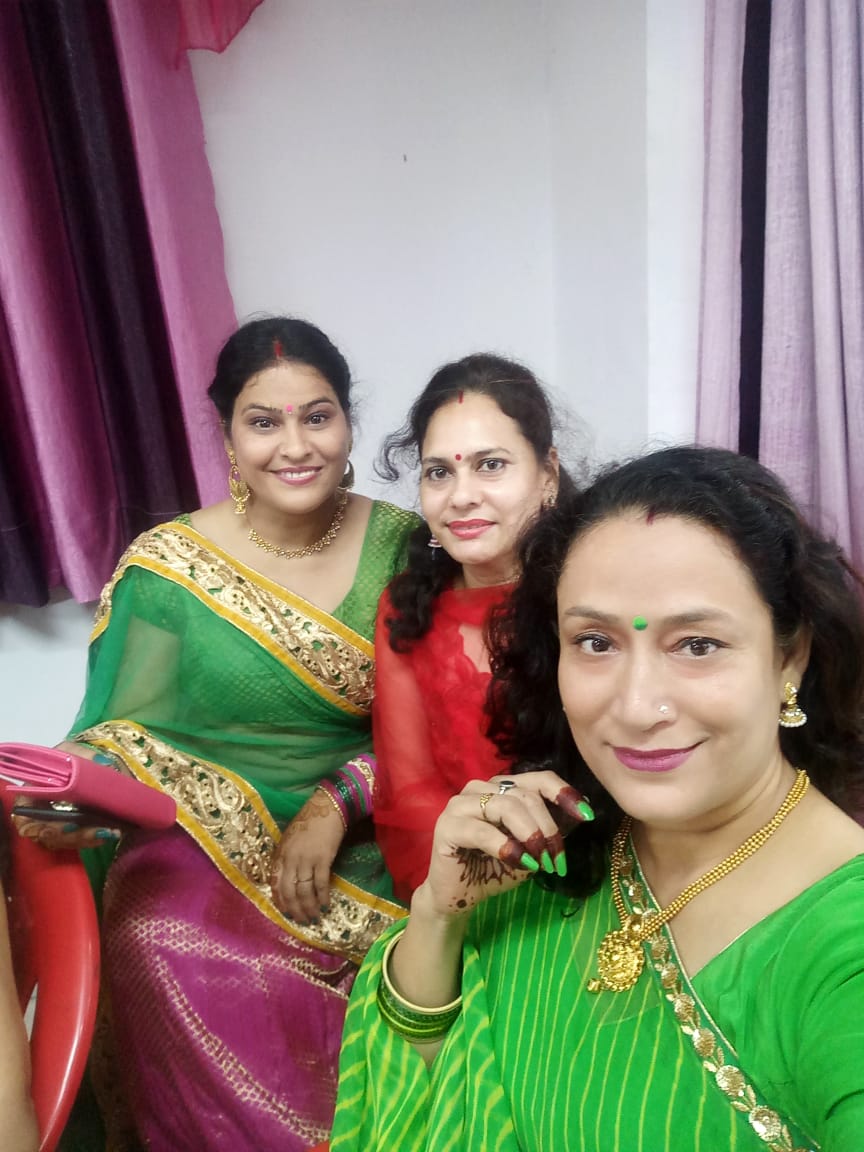 Photo of हरियाली भरे साज-श्रंगार के साथ फैशन का जलवा