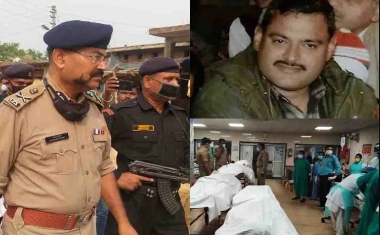 Photo of उप्र के कानपुर में बदमाशों की फायरिंग में 8 पुलिस कर्मी शहीद