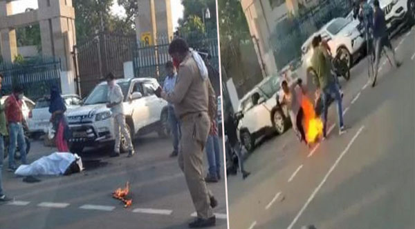 Photo of सुनवाई न होने से अमेठी की दो महिलाओं ने लोकभवन के बाहर किया आत्मदाह का प्रयास