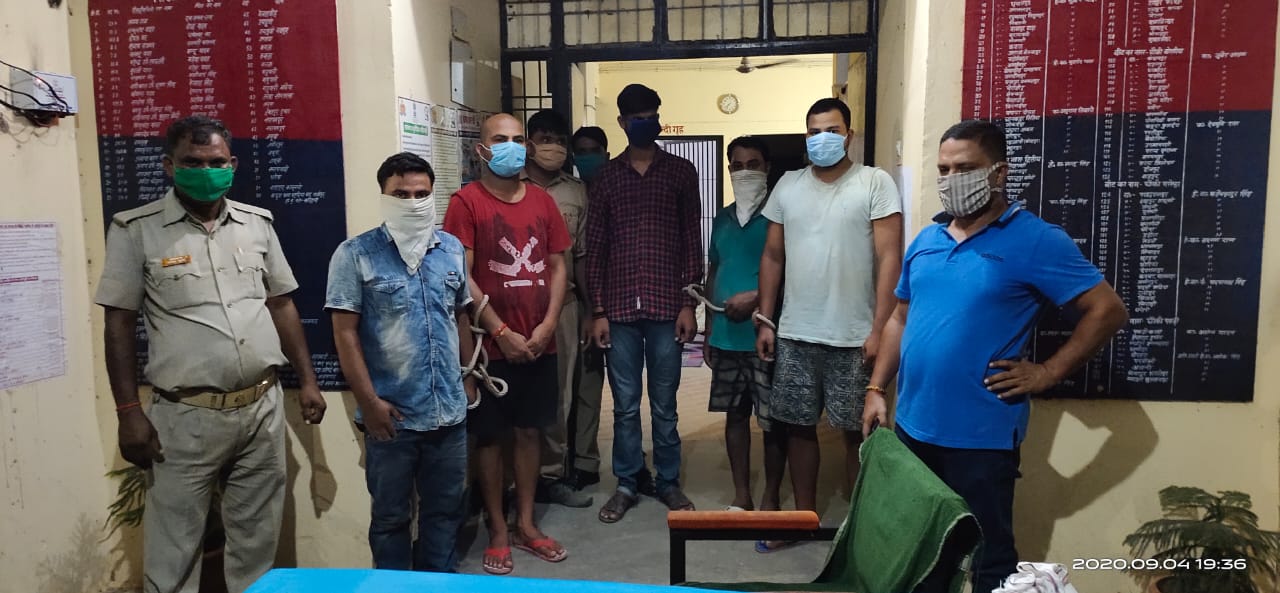 Photo of मुख्तार गैंग को असलहे और कारतूस की सप्लाई करने वाले पांच बदमाश गिरफ्तार