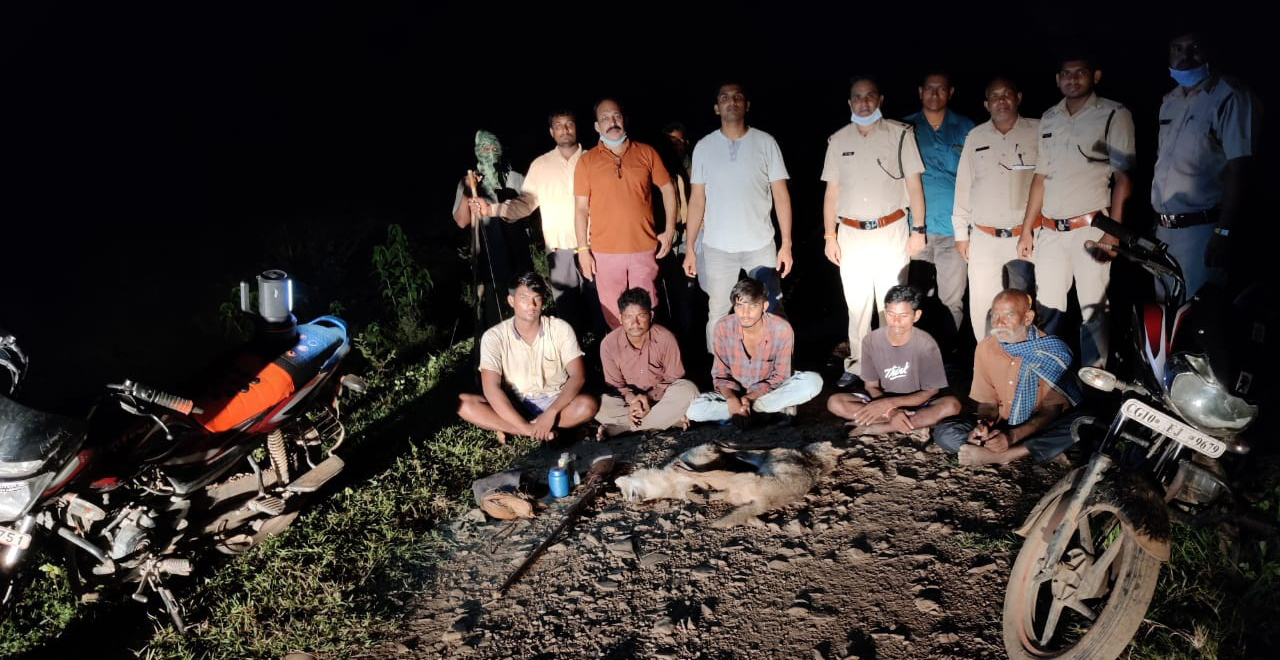 Photo of वन्य प्राणियों के शिकार के मामले में पांच गिरफ्तार