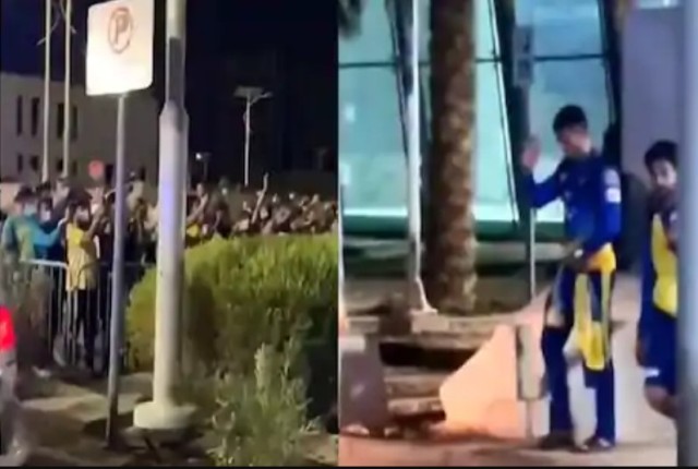 Photo of Video : यूएई में भी धोनी का क्रेज