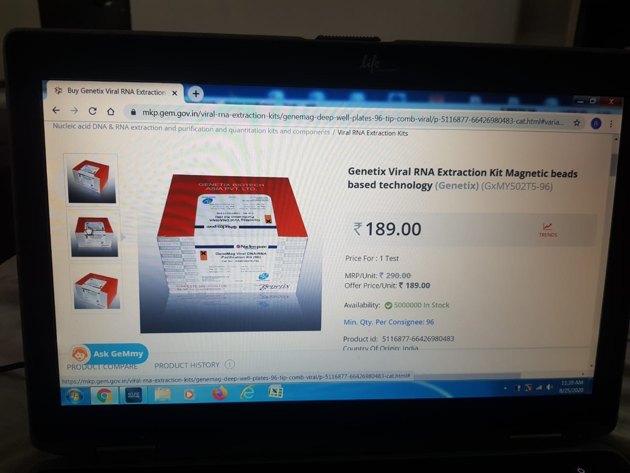 Photo of अब सामने आया कोरोना टेस्ट खरीद में करोड़ों का घोटाला