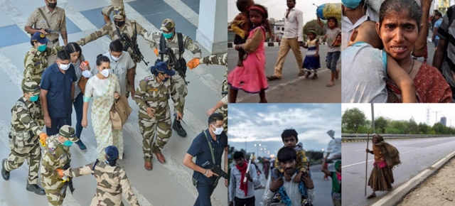 Photo of प्रकाश ने कंगना व श्रमिकों की फोटो की पोस्ट, कहा-Yes… New INDIA