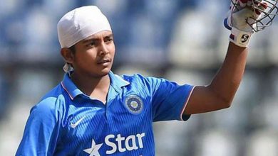 Photo of IPL 2020: हैदराबाद के खिलाफ हो सकती है पृथ्वी शॉ की टीम से छुट्टी, अजिंक्य रहाणे नहीं बल्कि ये खिलाड़ी कर सकता है ओपनिंग