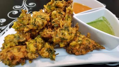 Photo of सर्दियों में चाय  के साथ लें गर्मागर्म स्प्रिंग अनियन पकौड़े का मजा