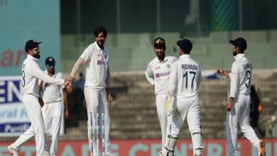 Photo of पीएम मोदी ने हेलिकॉप्टर से देखा चेन्नई टेस्ट मैच…