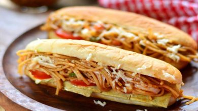 Photo of ऐसे बनाएं ब्रेकफास्ट में बेहतरीन टैंगी नूडल्स सैंडविच