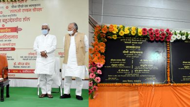 Photo of मुख्यमंत्री ने पूर्व मंत्री तथा पूर्व राज्यपाल स्व0 श्री लालजी टण्डन की जयन्ती पर चौक स्टेडियम के नवनिर्मित ‘लालजी टण्डन बहुउद्देशीय हाल’ का वर्चुअल माध्यम से किया लोकार्पण