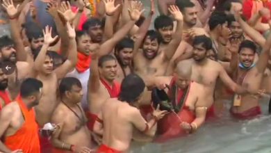 Photo of आज हैं तीसरा शाही स्नान, कोरोना कहर के बीच बड़ी तादाद में श्रद्धालुओं ने लगाई आस्था की डुबकी