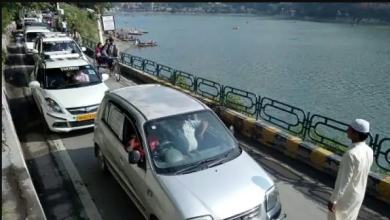 Photo of बारिश के कहर के चलते बढ़ा नैनीताल झील का जलस्तर, टूटा 31 साल का रिकॉर्ड…