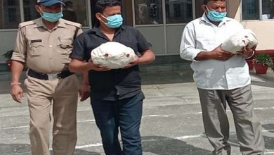 Photo of पुलिस ने नौ किलो 200 ग्राम चरस के साथ नैनीताल निवासी पिता पुत्र को किया गिरफ्तार…