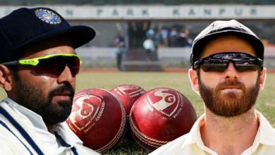 Photo of Ind vs NZ 1st Test : चौथे दिन का मुकाबला जारी, भारत के 6 विकेट खोकर बनाये 119 रन