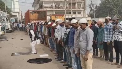 Photo of गुरुग्राम में नमाज पढ़ने की जगह पर फिर लगे जय श्रीराम के नारे, जाने पूरा मामला