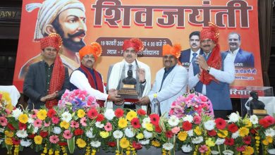 Photo of आज मराठा समाज ने बड़े ही उत्साह के साथ मनाई वीर छत्रपति शिवाजी की जयंती….. 