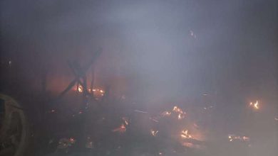 Photo of शार्ट सर्किट की वजह से झोपड़ियों में लगी आग में जिंदा जले तीन मवेशी….