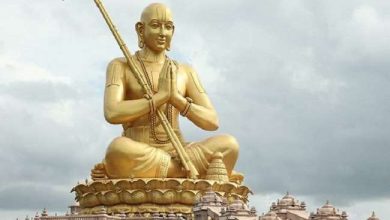 Photo of Pm Modi आज 11वीं सदी के भक्ति शाखा के संत श्री रामानुजाचार्य की स्मृति में ‘स्टैच्यू ऑफ इक्वैलिटी’  की 216 फीट ऊंची प्रतिमा का करेंगे अनावरण