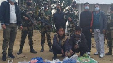 Photo of बीएसएफ की टुकड़ियों ने मिजोरम में करीब 6.52 करोड़ रुपये की प्रतिबंधित दवाओं को किया जब्त, दो आरोपी गिरफ्तार