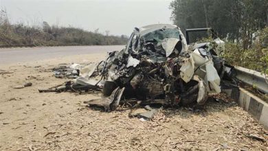 Photo of लखनऊ के किसान पथ पर कार-डंपर की भिड़ंत में  तीन लोगों की हुई मौत, डंपर चालक फरार